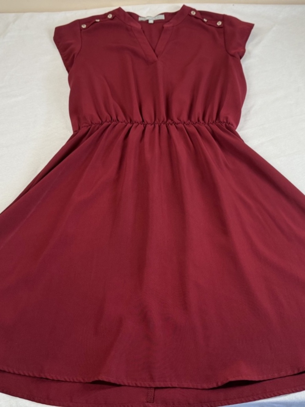 Sweet Rain Women's Sleeveless Dress Size Medium - Red